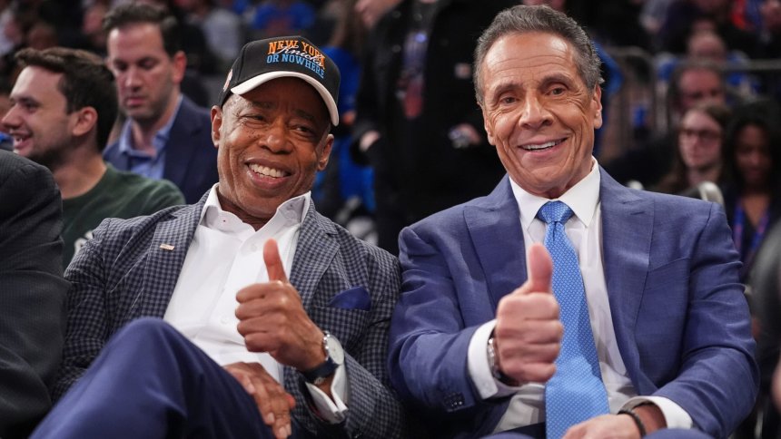 Eric Adams to endorse once bitter rival Andrew Cuomo in New York City’s mayoral race