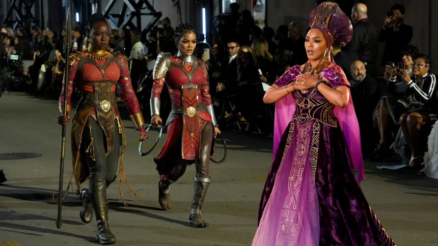 Teyana Taylor, Angela Bassett and Danai Gurira turn Vogue World into Wakanda with Black Panther tribute