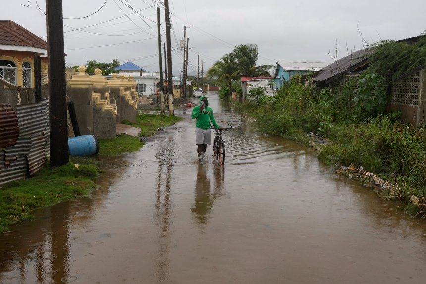 Hurricane Melissa bears down on Jamaica and threatens to be the island’s strongest recorded storm