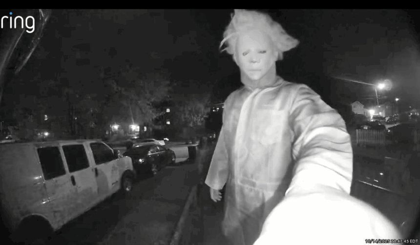 Halloween costume ‘burglary’ in Virginia turns out to be wild family prank caught on camera
