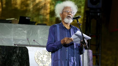 Nigerian Nobel Prize-winning author Wole Soyinka says U.S. visa revoked after Trump criticism