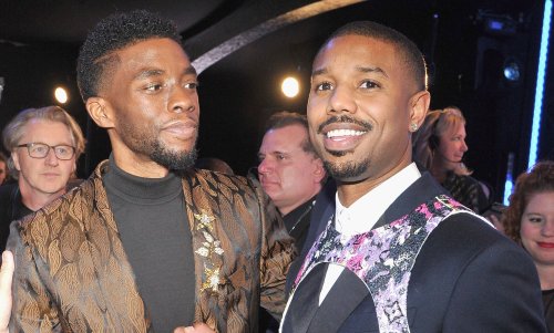 ‘I wouldn’t want to share it with anyone else’: Michael B. Jordan reflects on him and Chadwick Boseman hitting career milestones on the same day
