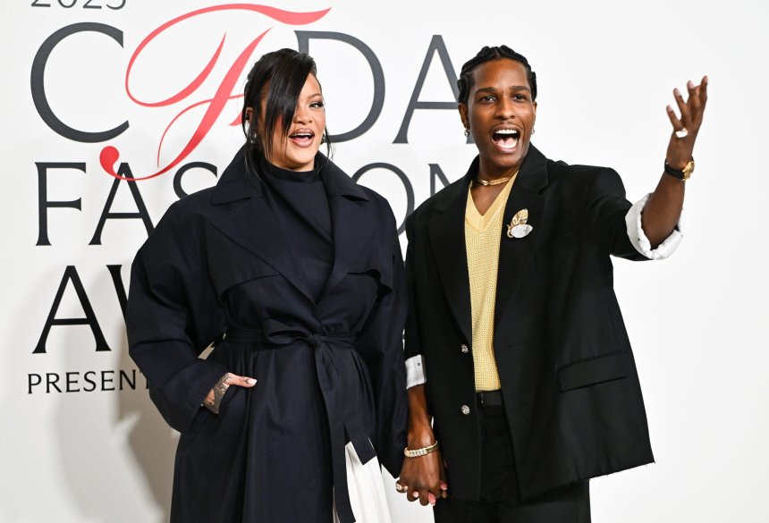 A$AP Rocky shouts out Rihanna during CFDA award win: ‘We did it, baby!’