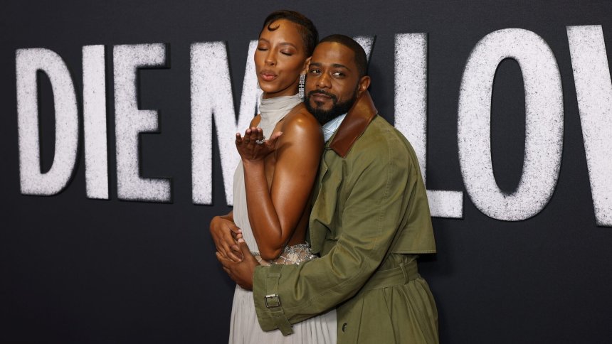 LaKeith Stanfield on acting alongside his wife, Kasmere Trice Stanfield, in ‘Die My Love’: “Made me look good”