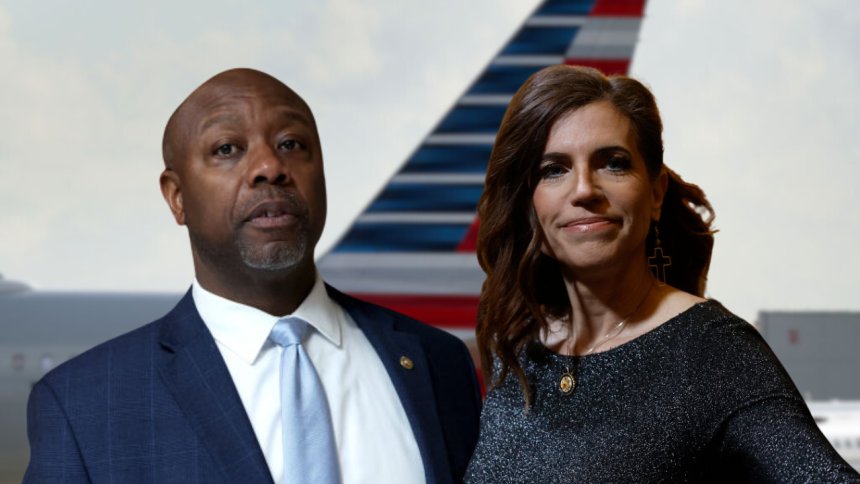 Senator Tim Scott scolds fellow Republican Nancy Mace for airport meltdown