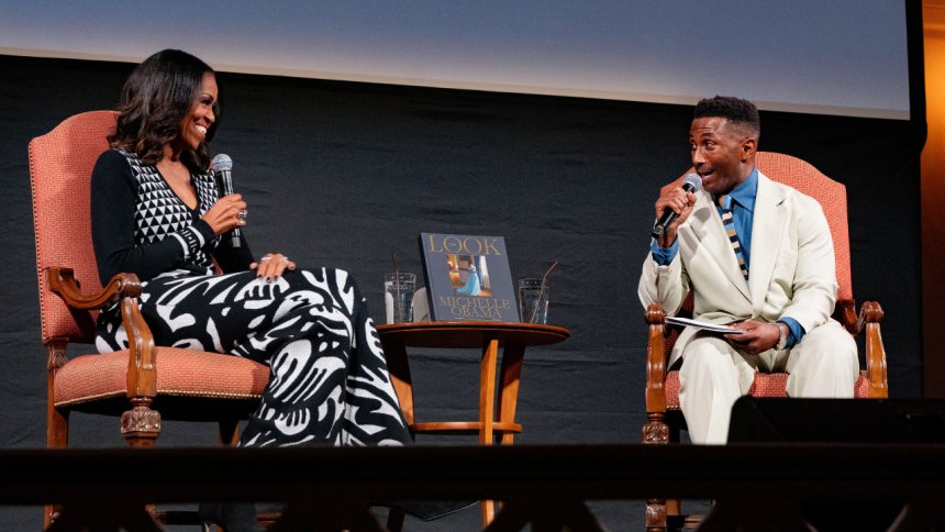 Michelle Obama shares untold stories behind ‘The Look,’ including that iconic pants outfit in case something popped off