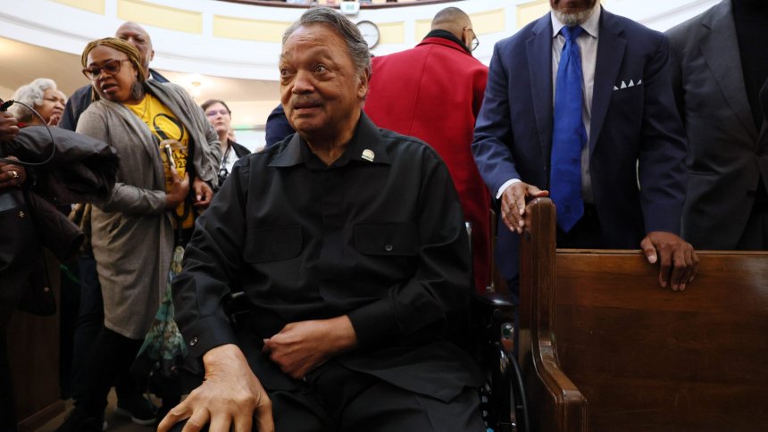 Rev. Jesse Jackson is in stable condition and not on life support, according to his family