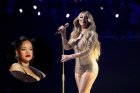 MerRih MerRih Christmas! Rihanna turns up for Mariah Carey’s Las Vegas residency