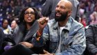 Common and Jennifer Hudson have a cozy NFL date night watching Bears win