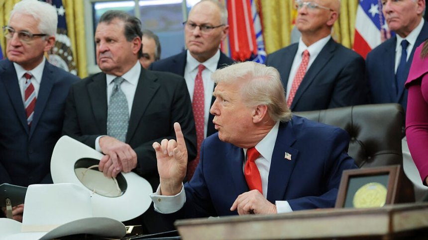 Trump calls Black female reporter ‘very aggresive’ during White House Oval press conference