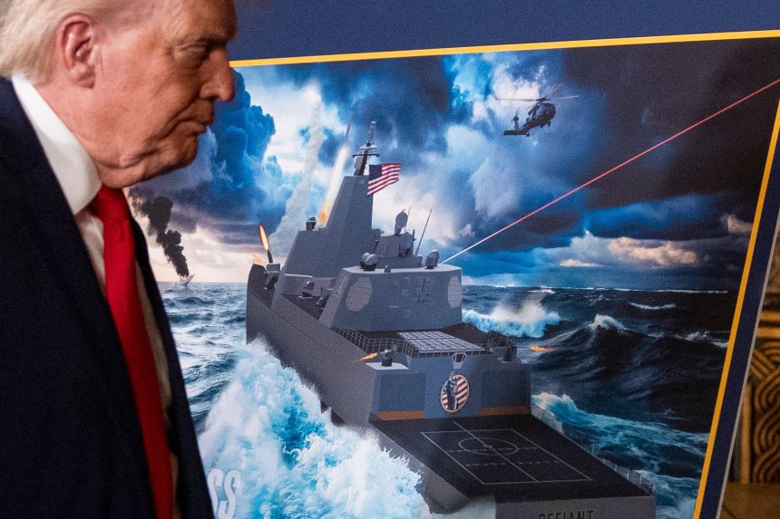 Trump announces plans for new Navy ‘battleship’ as part of a ‘Golden Fleet’