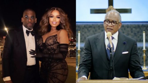 Bishop Patrick Wooden weighs in on Pastor Jamal Bryant’s wife dress controversy, drawing online backlash