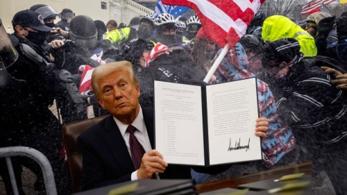 Critics slam Trump for whitewashing Jan. 6 as many rioters he pardoned have committed more crimes