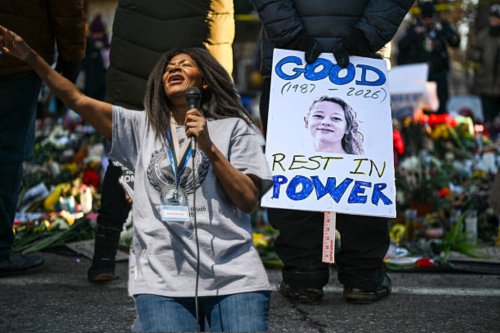 The aunt of George Floyd calls out Trump after murder of Renee Good