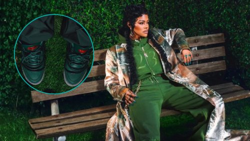 Teyana Taylor’s new Air Jordan 3 ‘Concrete Rose’ turns Harlem grit into wearable art