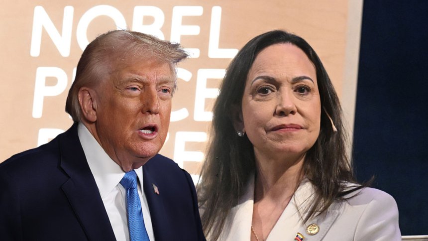 Trump’s grudge over Nobel Peace Prize is reportedly why he didn’t back Venezuelan opposition leader Machado