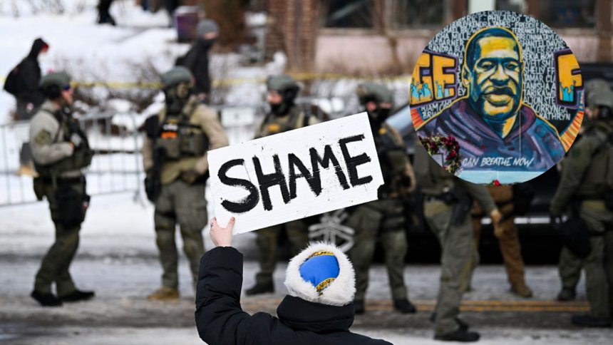 Woman shot dead by ICE agent in Minneapolis amid Trump escalation, blocks away from where George Floyd was murdered