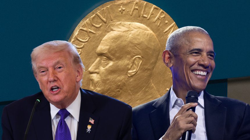 Trump continues to fume over Obama winning the Nobel Prize as organization reminds him award can’t be transferred