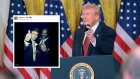 ‘Not during Black History Month’: Trump posts videos of himself with Black celebs to apparently prove he’s not racist