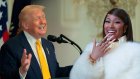 Donald Trump shares his ‘love’ for Nicki Minaj during Black History Month reception 