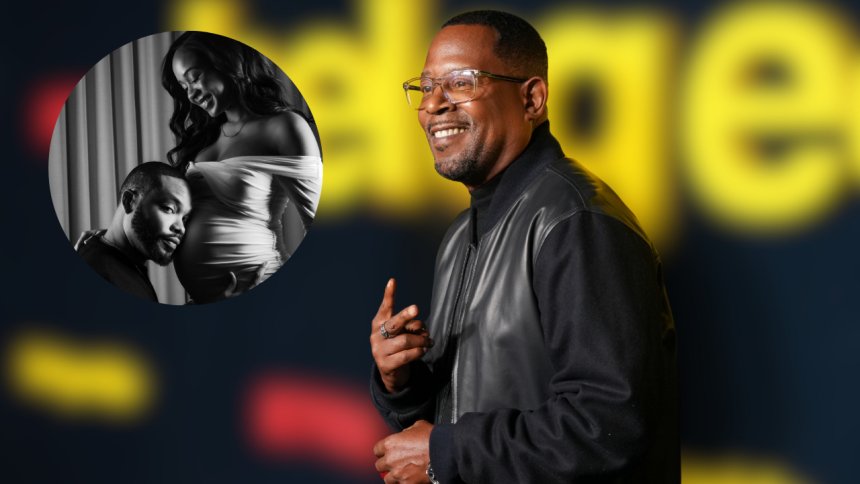 Martin Lawrence’s ‘heart is overflowing’ at the news of him becoming a grandfather