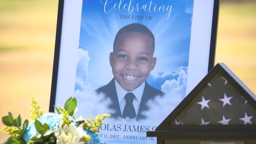 Texas community honors 8-year-old Nicolas Gray who died after choking at school