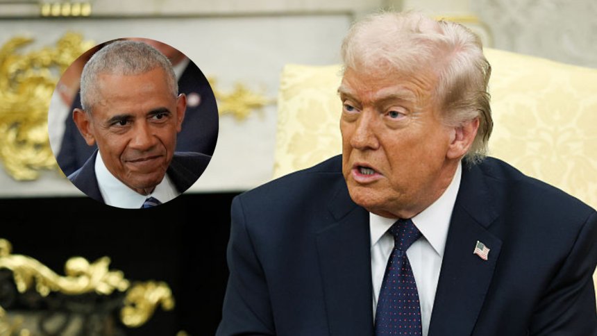 Trump calls out Obama in first live remarks after deadly strikes in Iran
