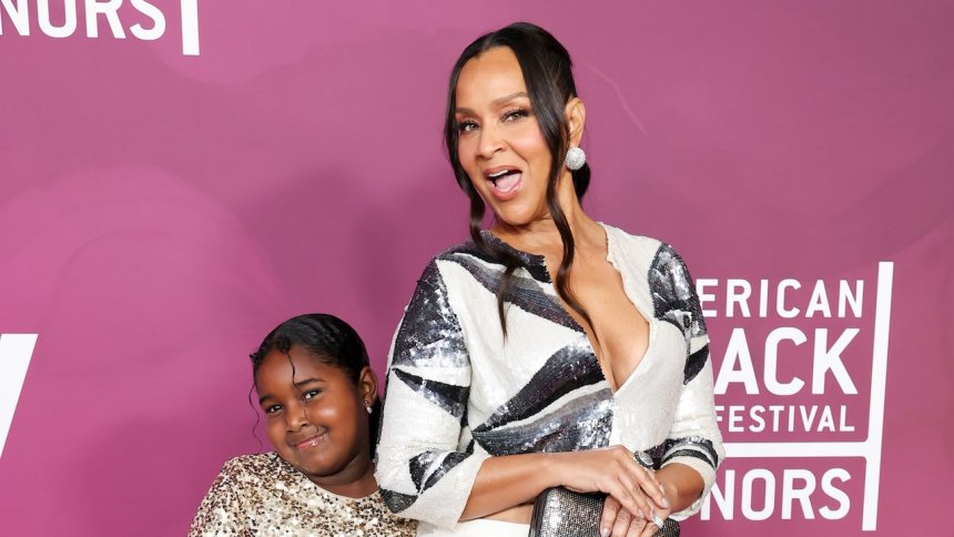 ‘I’m working for legacy now’: LisaRaye McCoy and her granddaughter share an adorable moment at the American Black Film Festival Honors