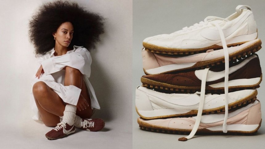 Solange Knowles shines in new, nearly sold-out Moon Shoe Jacquemus X Nike collab