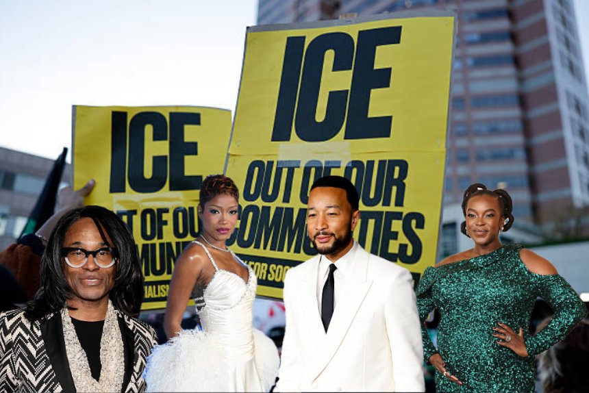 Keke Palmer, John Legend and other celebrities call for ‘immediate closure’ of Texas ICE facility
