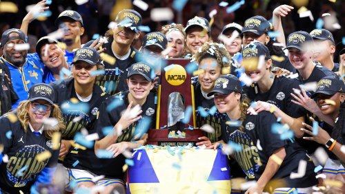 UCLA storms past South Carolina to claim historic first women’s NCAA title