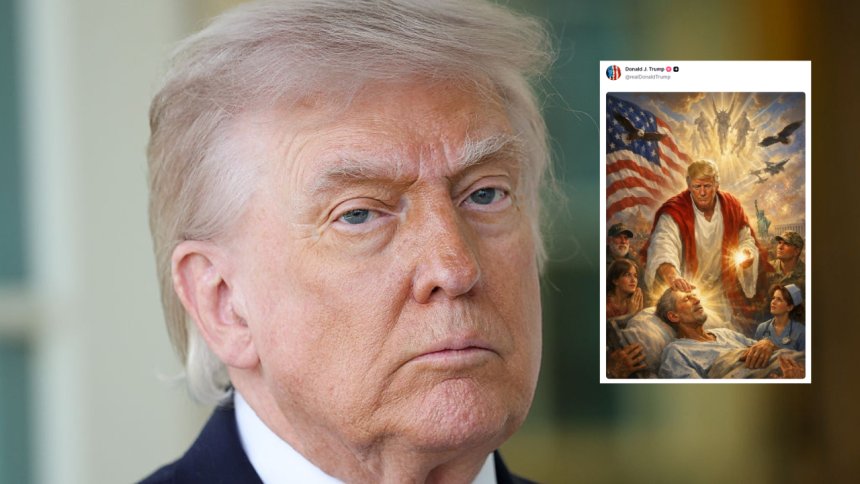 Making sense of Trump’s post comparing himself to Jesus, and the ‘hypocrisy’ of white Christian nationalism