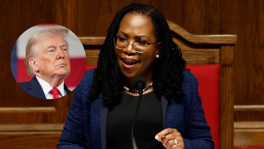 Justice Jackson rebukes Supreme Court conservatives over Trump’s potentially ‘illegal’ actions