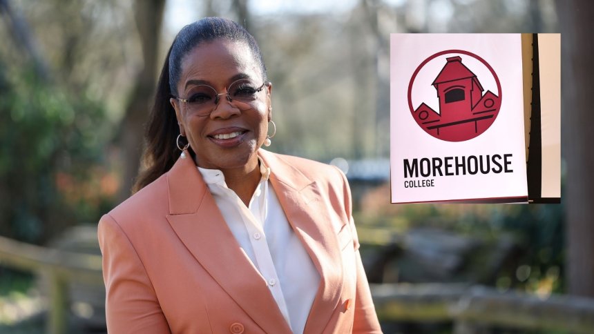 Oprah Winfrey makes surprise return to Morehouse College for intimate sendoff with her scholars