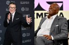 Stephen Colbert broadcasts friendly video call with late night successor Bryon Allen