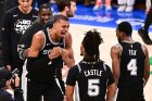Victor Wembanyama breaks down in tears after leading Spurs to first NBA Finals since 2014