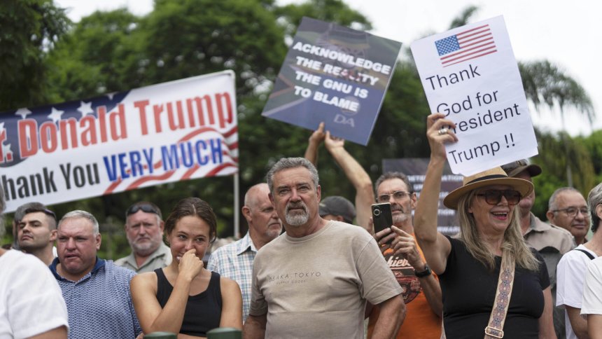Trump brought 6,000 white South Africans to US through refugee program, plans for 10,000 more