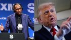 ‘Selfish, narcissistic’: Stephen A. Smith offers choice words for Trump’s appearance at NBA Finals