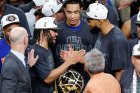 Jalen Brunson sacrificed millions. Karl-Anthony Towns waited years. Now they’re NBA champions.