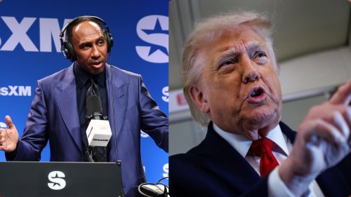 ‘Selfish, narcissistic’: Stephen A. Smith offers choice words for Trump’s appearance at NBA Finals