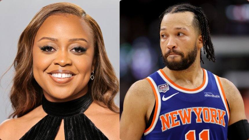 Wait, cousin? Quinta Brunson has the internet guessing if she’s related to Jalen Brunson of the Knicks