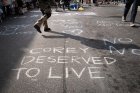 Protestors interrupt press conference following viral video of fatal police shooting in Madison