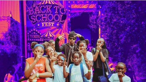 Lil Baby continues to show up for Atlanta, one backpack at a time