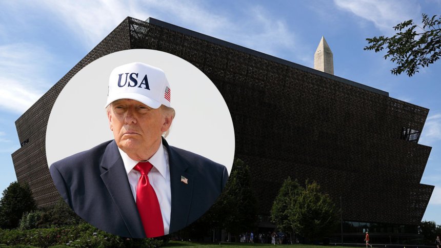 Trump supporters took shelter in the African American History Museum during the July 4 storm. The internet had thoughts.