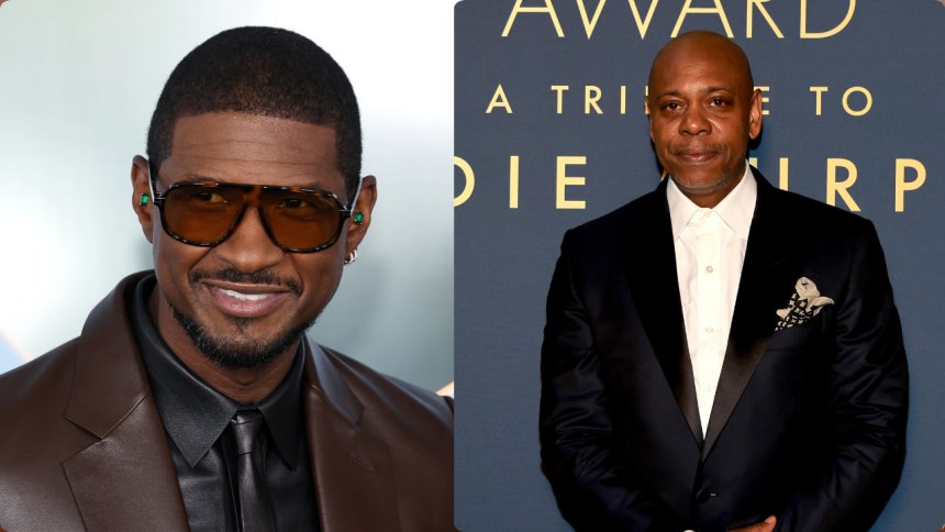 Dave Chappelle steals the spotlight during Usher’s Washington, D.C., show with a handful of Usher Bucks