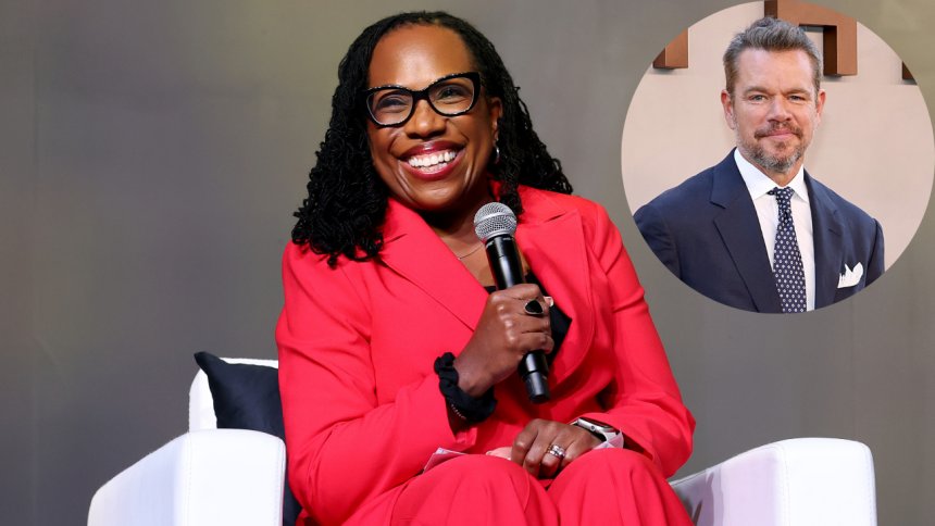 Supreme Court actress? Matt Damon recalls being drama class classmates with Justice Ketanji Brown Jackson