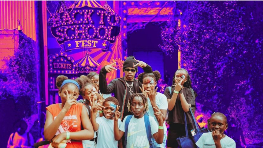Lil Baby continues to show up for Atlanta, one backpack at a time