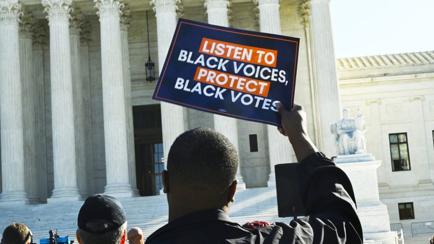 Black voters turning out in greater numbers despite voting restrictions in the South, study finds