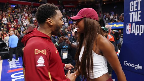 Coco Jones and Donovan Mitchell are honeymooning on a yacht, but their workout stole the show