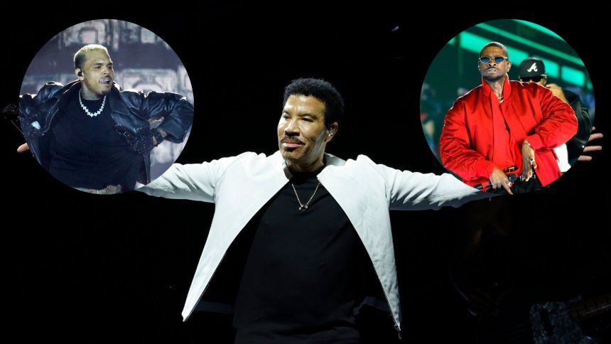 Lionel Richie reminds Chris Brown and Usher who did the blockbuster R&B tour first